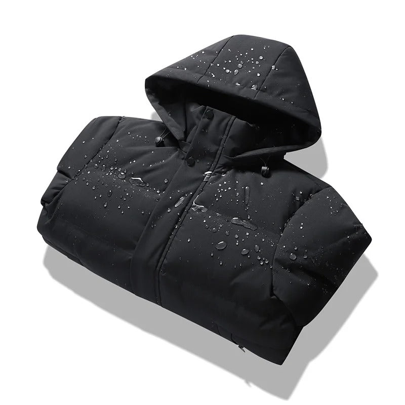 Elegante Fleece Jacke mit Kapuze