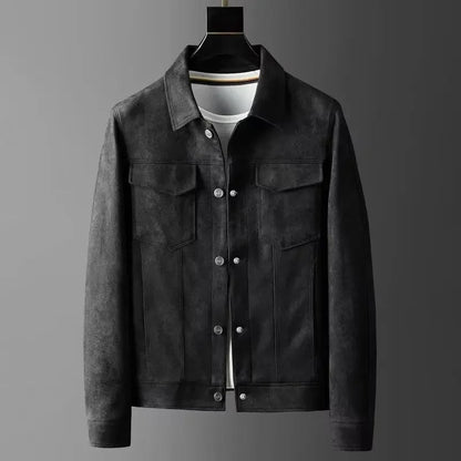 Schicke Lederjacke