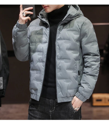 Elegante Herren-Steppjacke