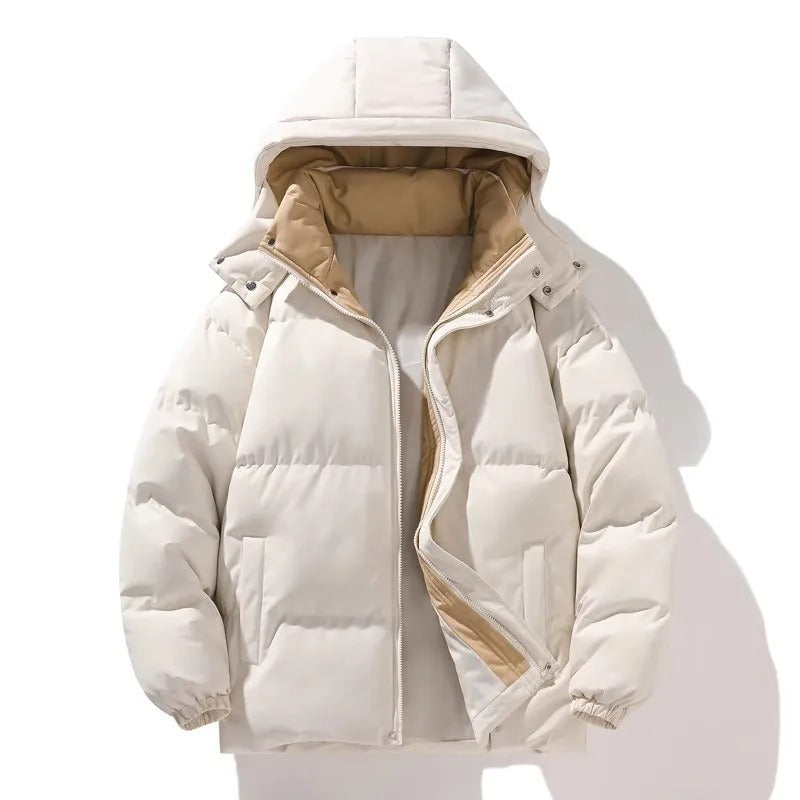 Elegante Herren-Jacke mit Kapuze