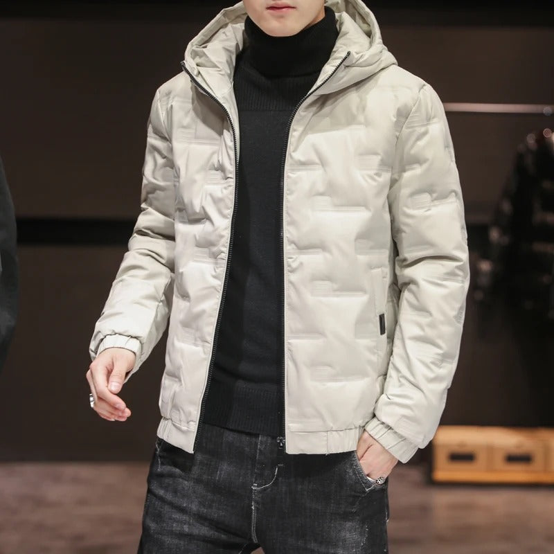 Elegante Herren-Steppjacke