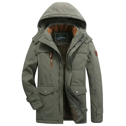 Elegante Gefütterte Winterjacke