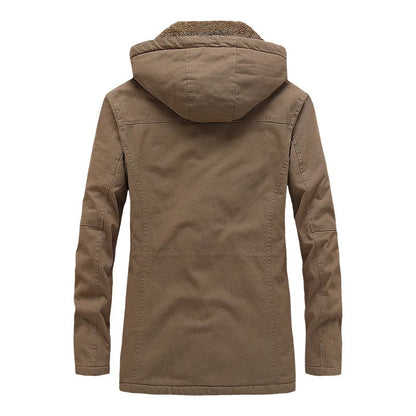 Elegante Winddichte Winterjacke