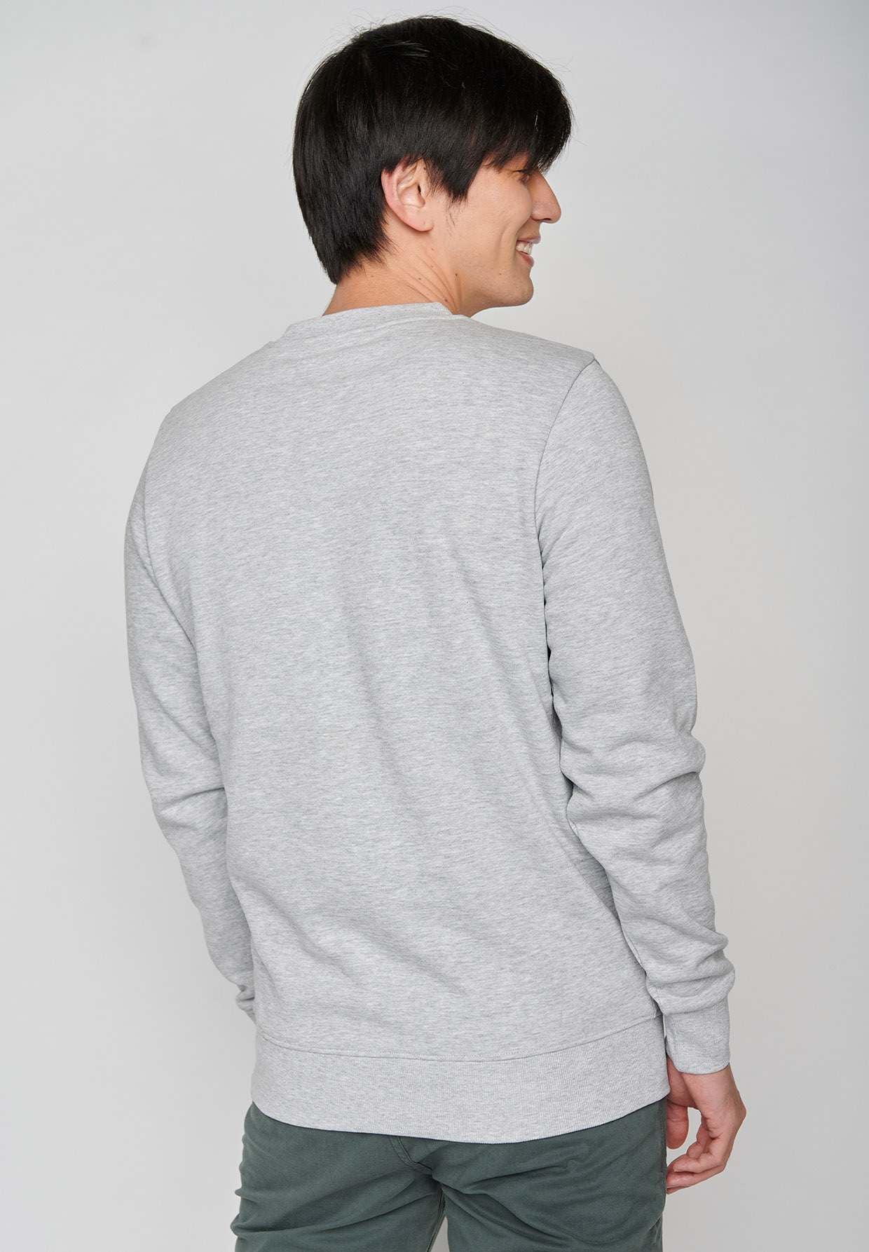 Basic Sweatshirt Grau - Bio-Baumwolle GOTS-zertifiziert