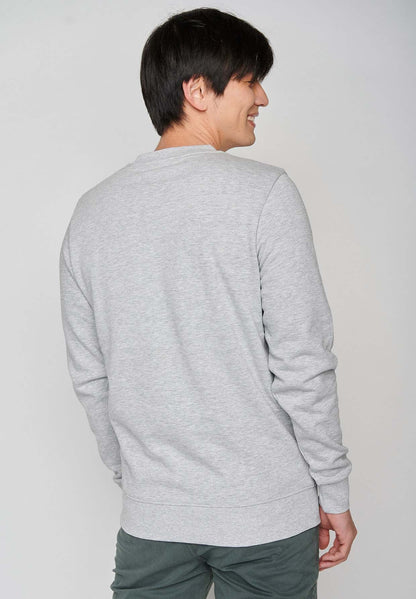Basic Sweatshirt Grau - Bio-Baumwolle GOTS-zertifiziert