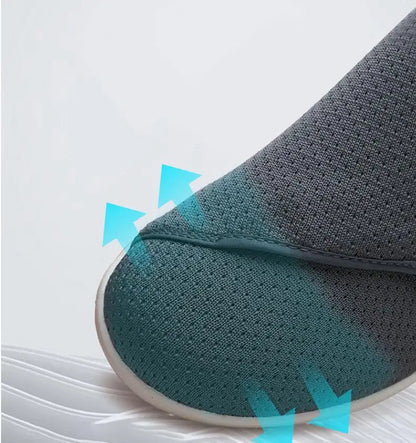 Dames en Heren Schoenen voor Brede en Gezwollen Voeten – Makkelijk aan te trekken