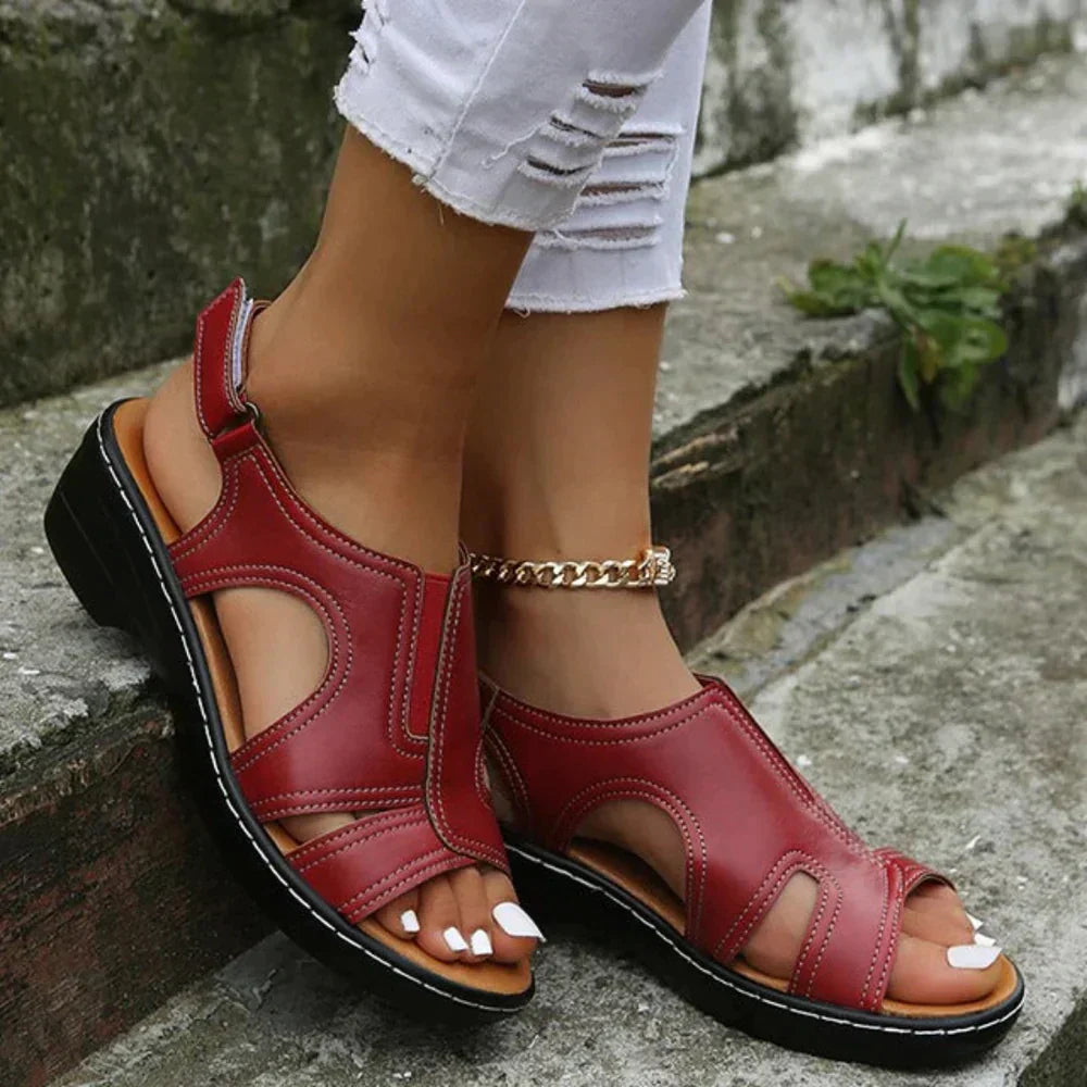 Jolie Damensandalen – Bequeme Keilsandalen für den Sommer