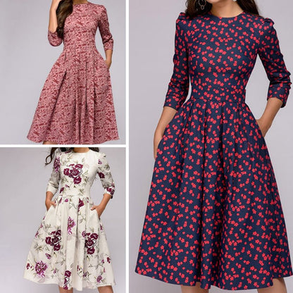 SIBYLLE I FLORALES KLEID
