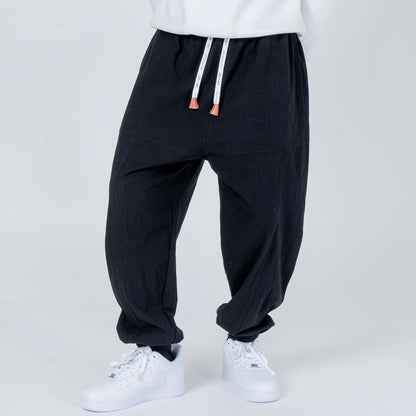 Shao - Bequeme Japanische Baumwoll-Haremhose