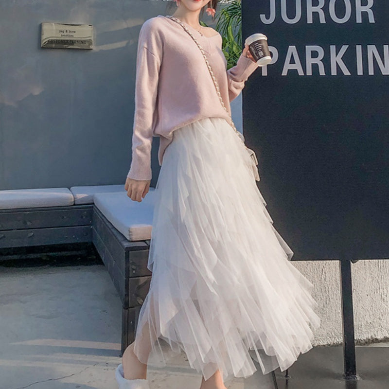 Kathrin I Stylish Tulle Skirt
