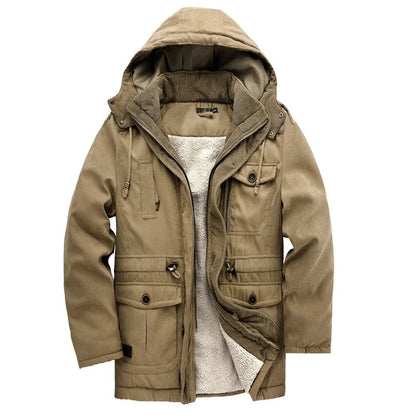 Elegante Outdoor Gefütterte Jacke