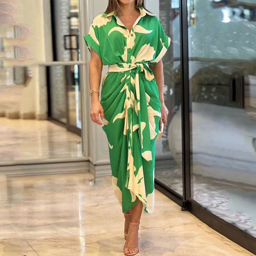 Amalthea™ – Luxuriöses Wickel-Maxikleid